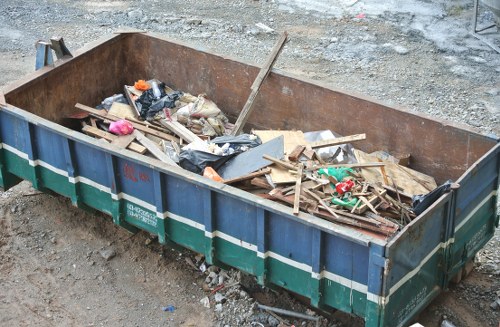 Unwanted furniture ready for clearance
