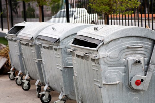 Rubbish Junk team at work removing household junk